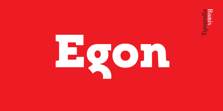 Czcionka Egon
